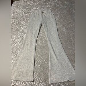 Hollister Women’s Grey Ultra-high Rise Flared Sweatpants. XXS